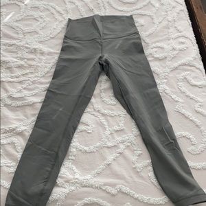 Grey lululemon 26” leggings